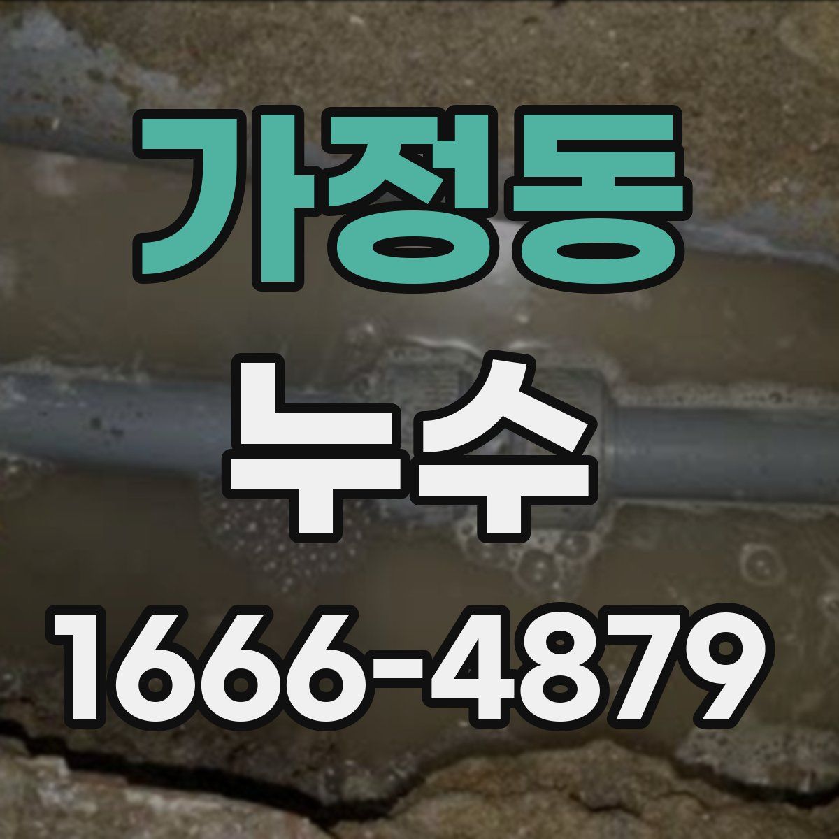 가정동 누수