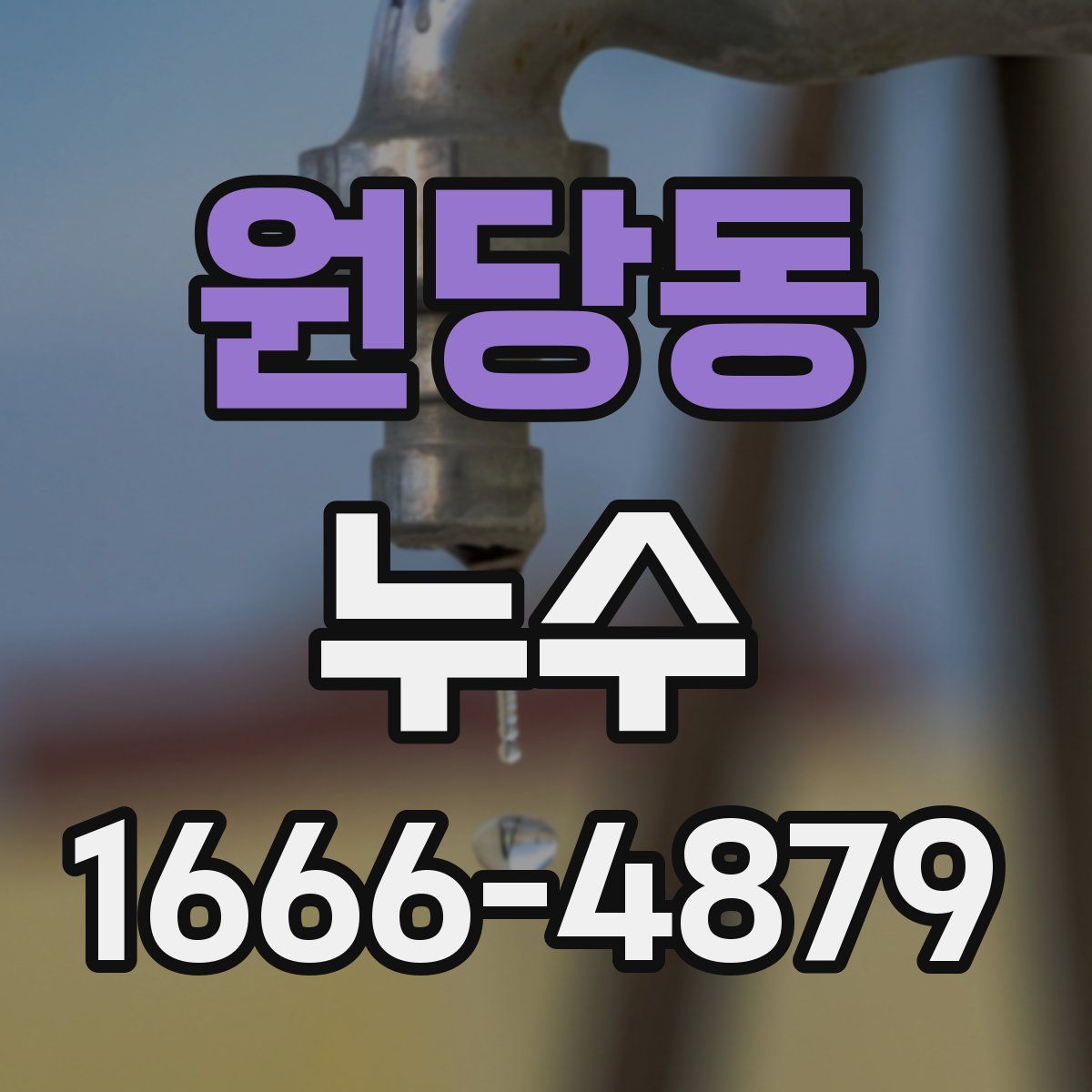 원당동 누수