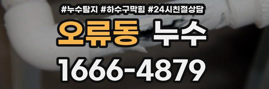 오류동 누수