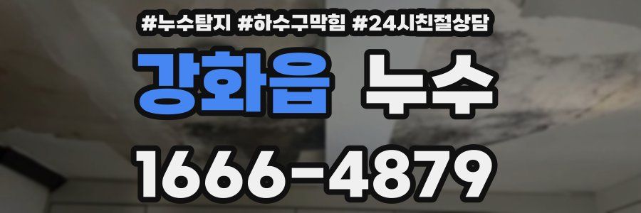 강화읍 누수
