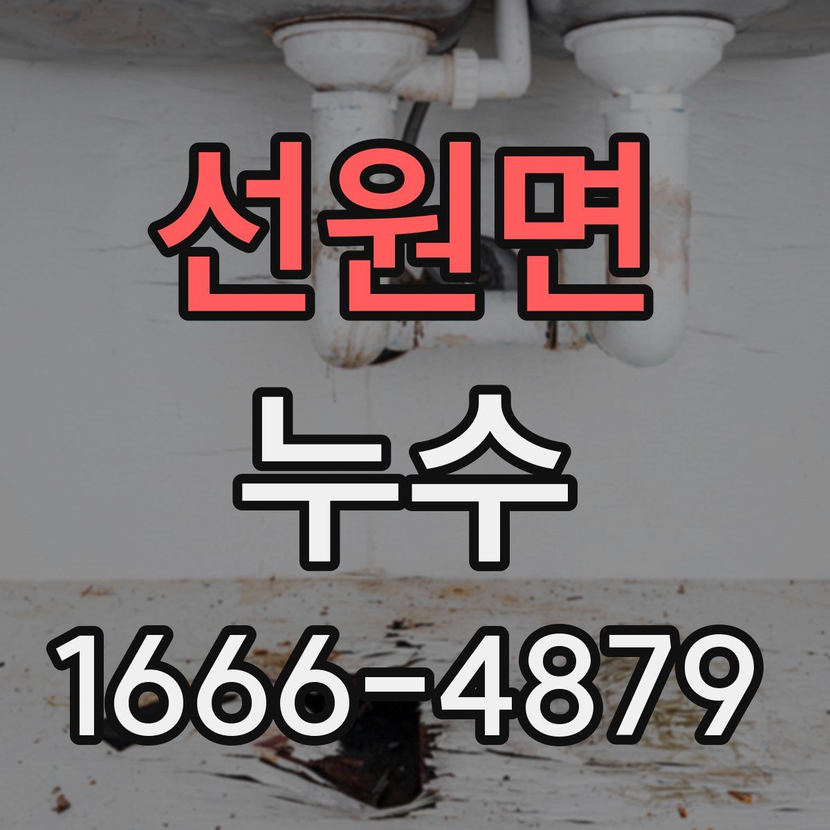 선원면 누수