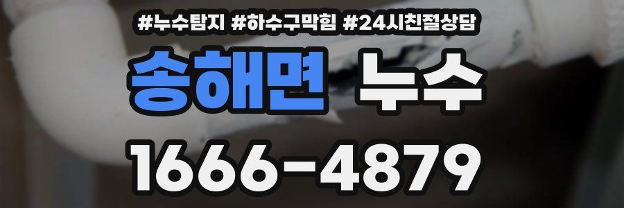 송해면 누수