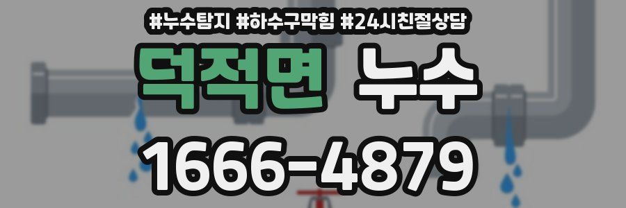 덕적면 누수