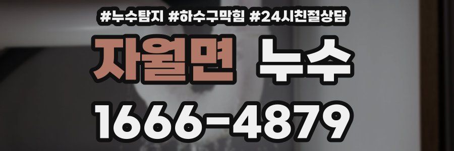자월면 누수