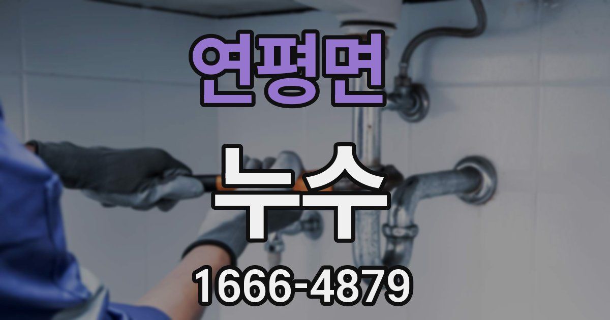 연평면 누수