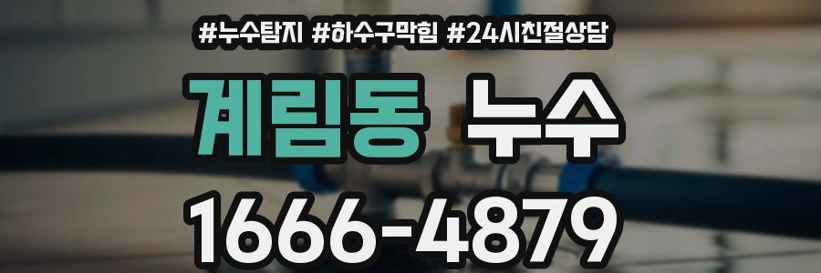 계림동 누수