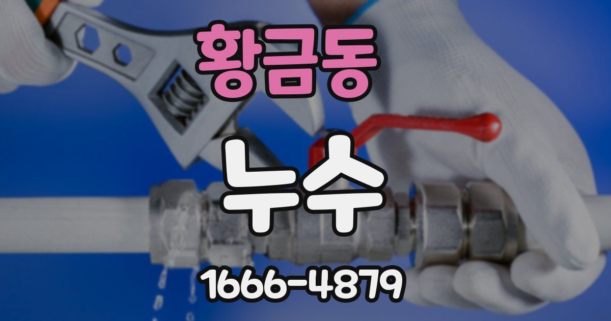 황금동 누수