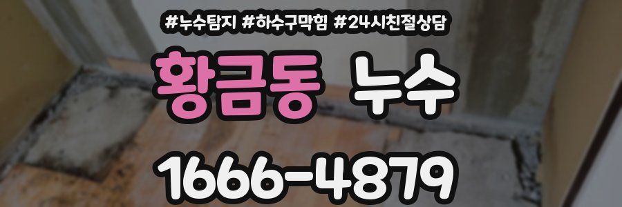 황금동 누수