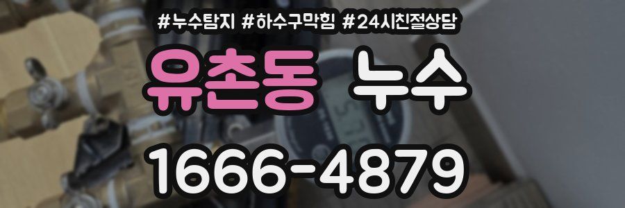 유촌동 누수