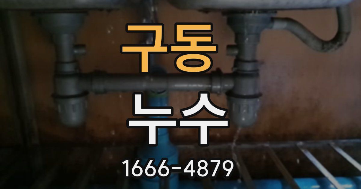 구동 누수