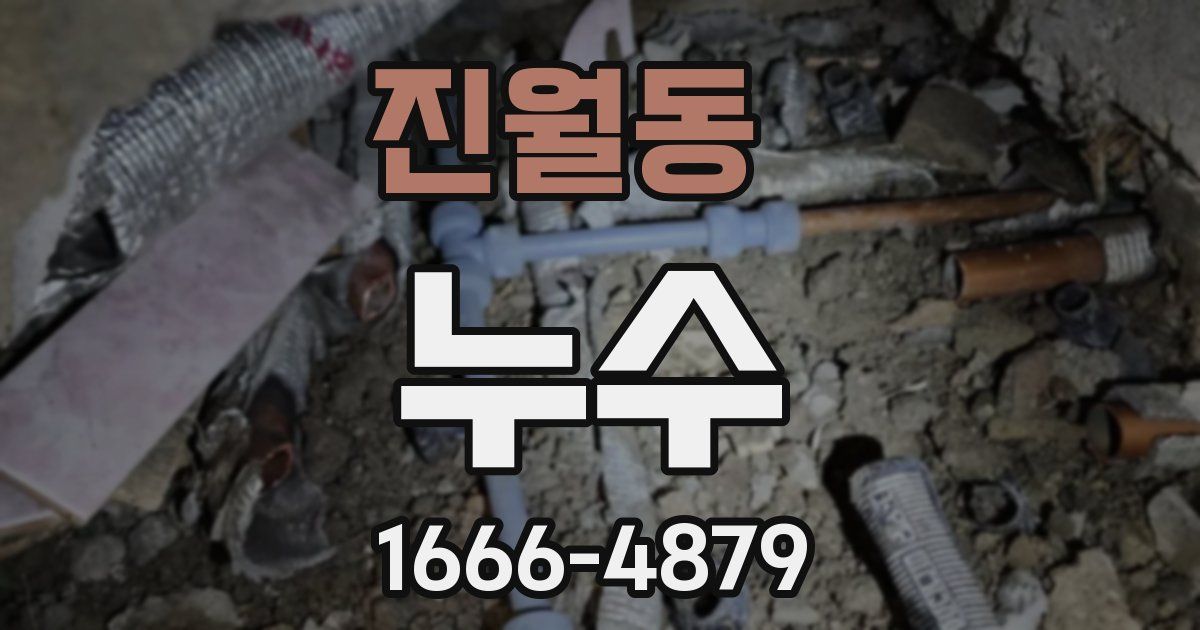 진월동 누수