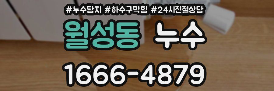 월성동 누수