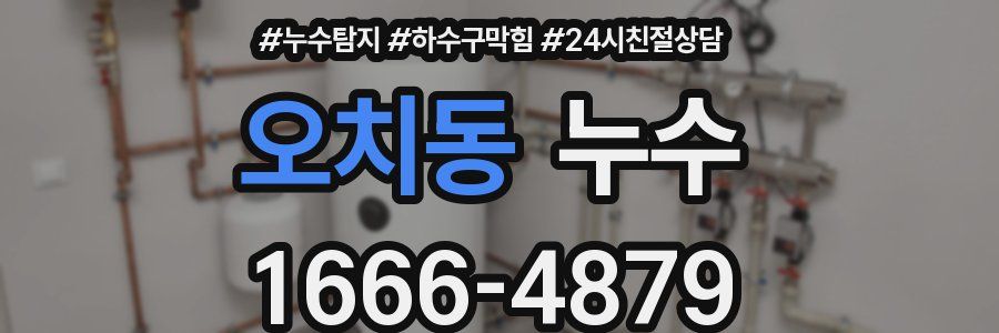 오치동 누수