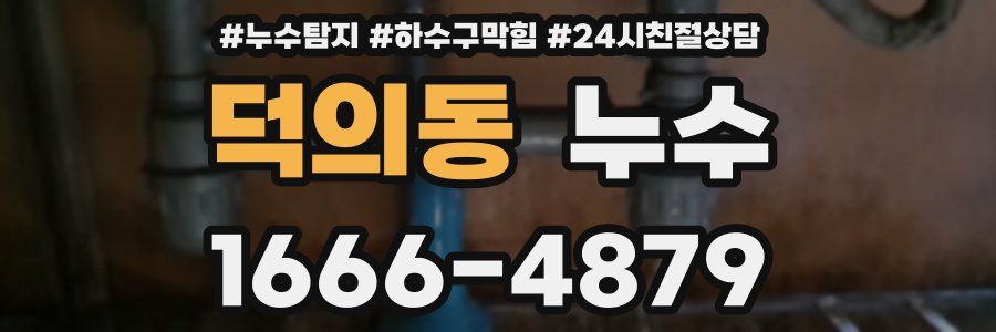 덕의동 누수