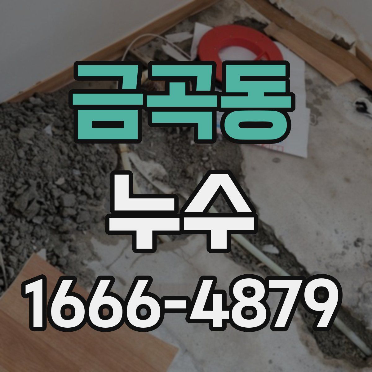 금곡동 누수