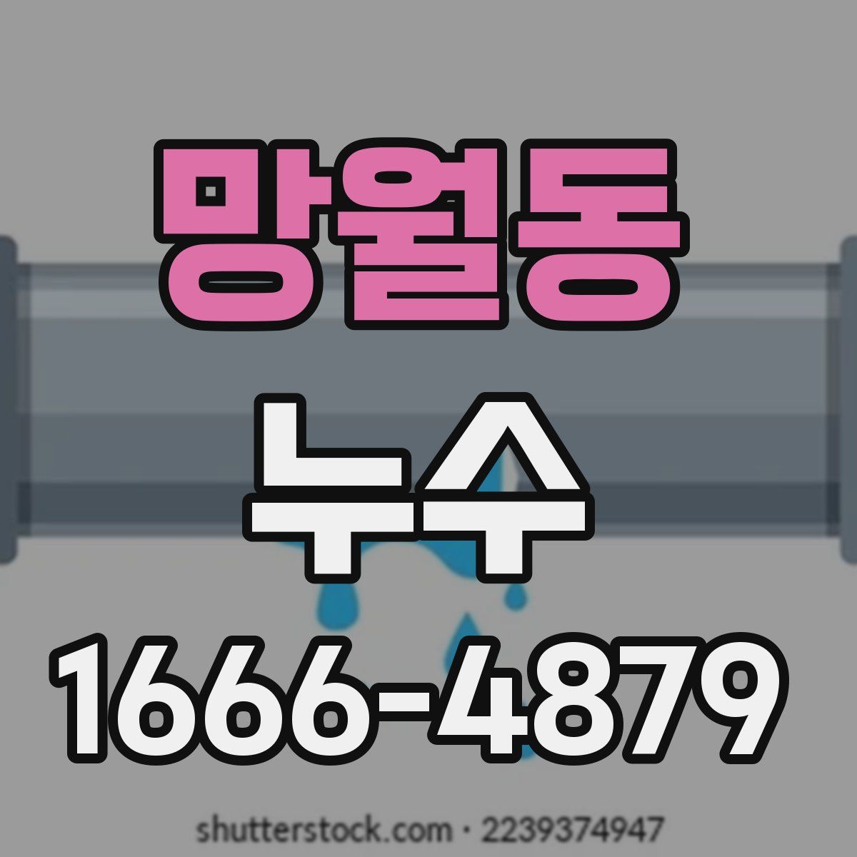 망월동 누수