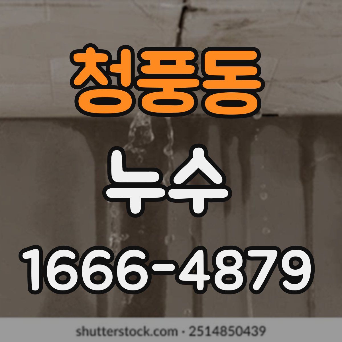 청풍동 누수