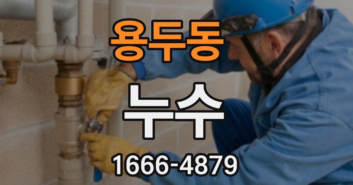 용두동 누수
