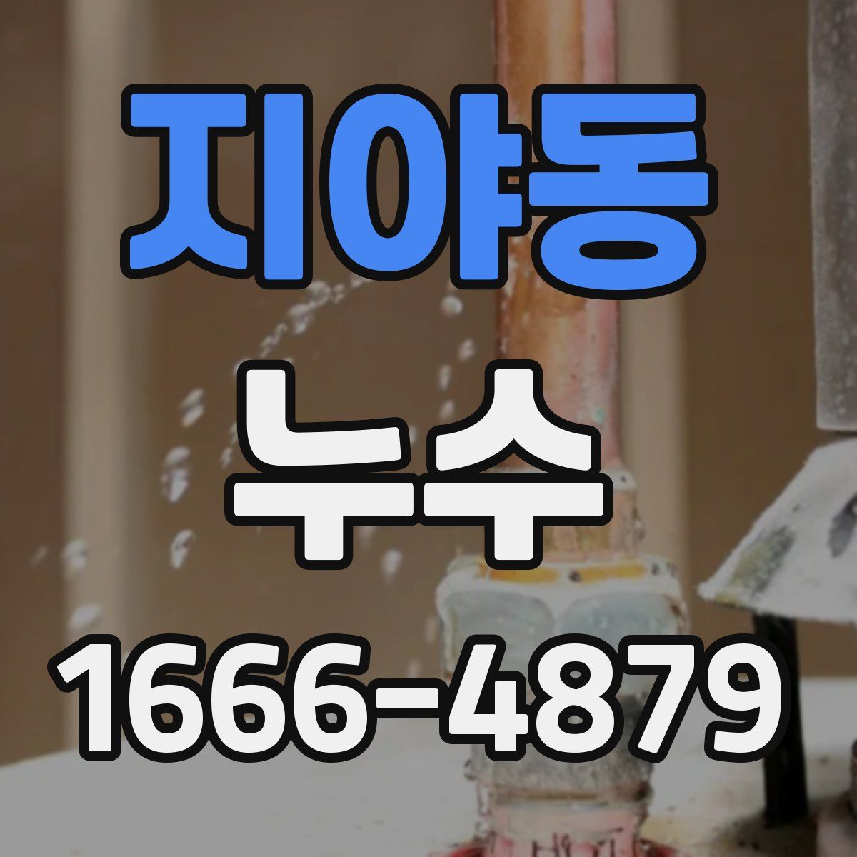 지야동 누수