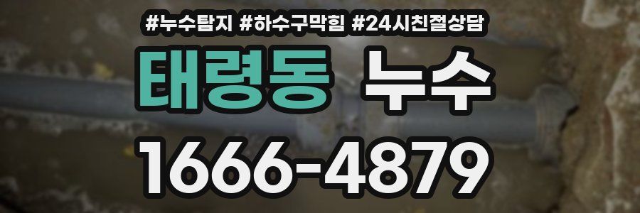 태령동 누수