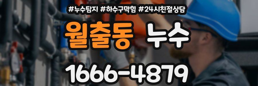 월출동 누수