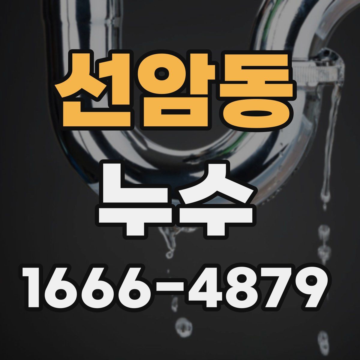 선암동 누수