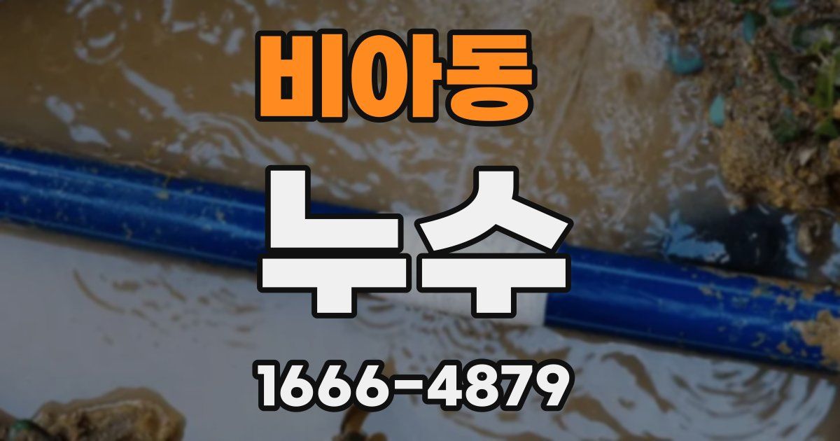 비아동 누수