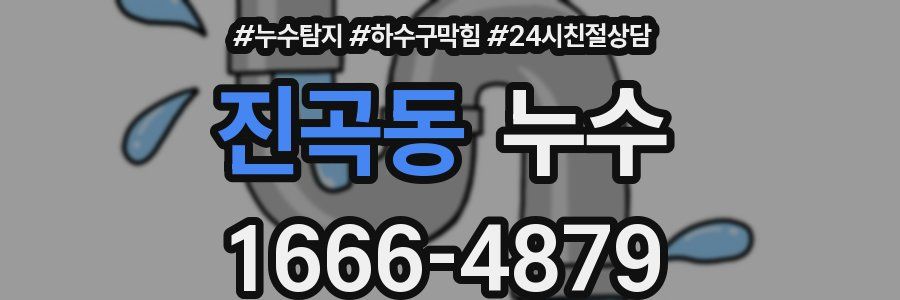 진곡동 누수