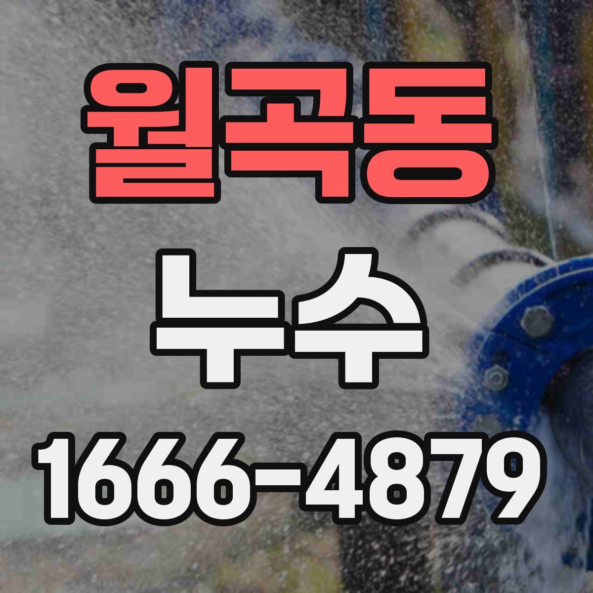 월곡동 누수