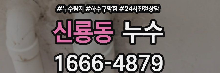 신룡동 누수