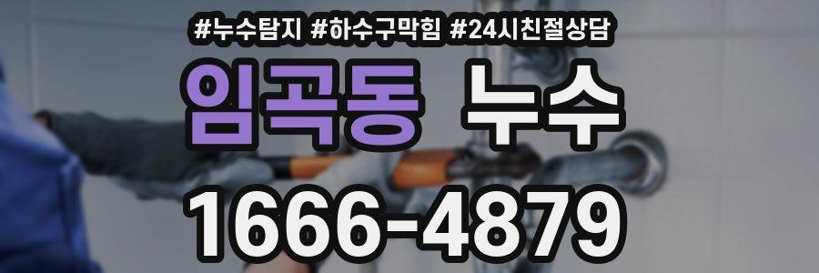 임곡동 누수