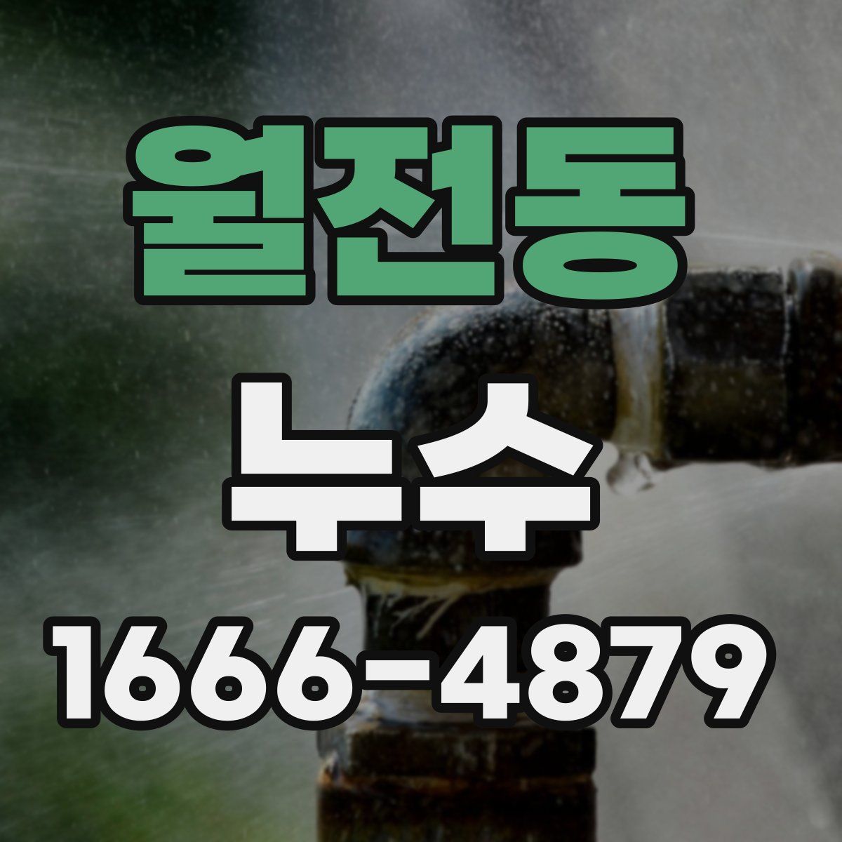 월전동 누수