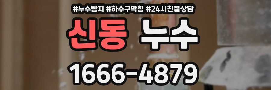신동 누수