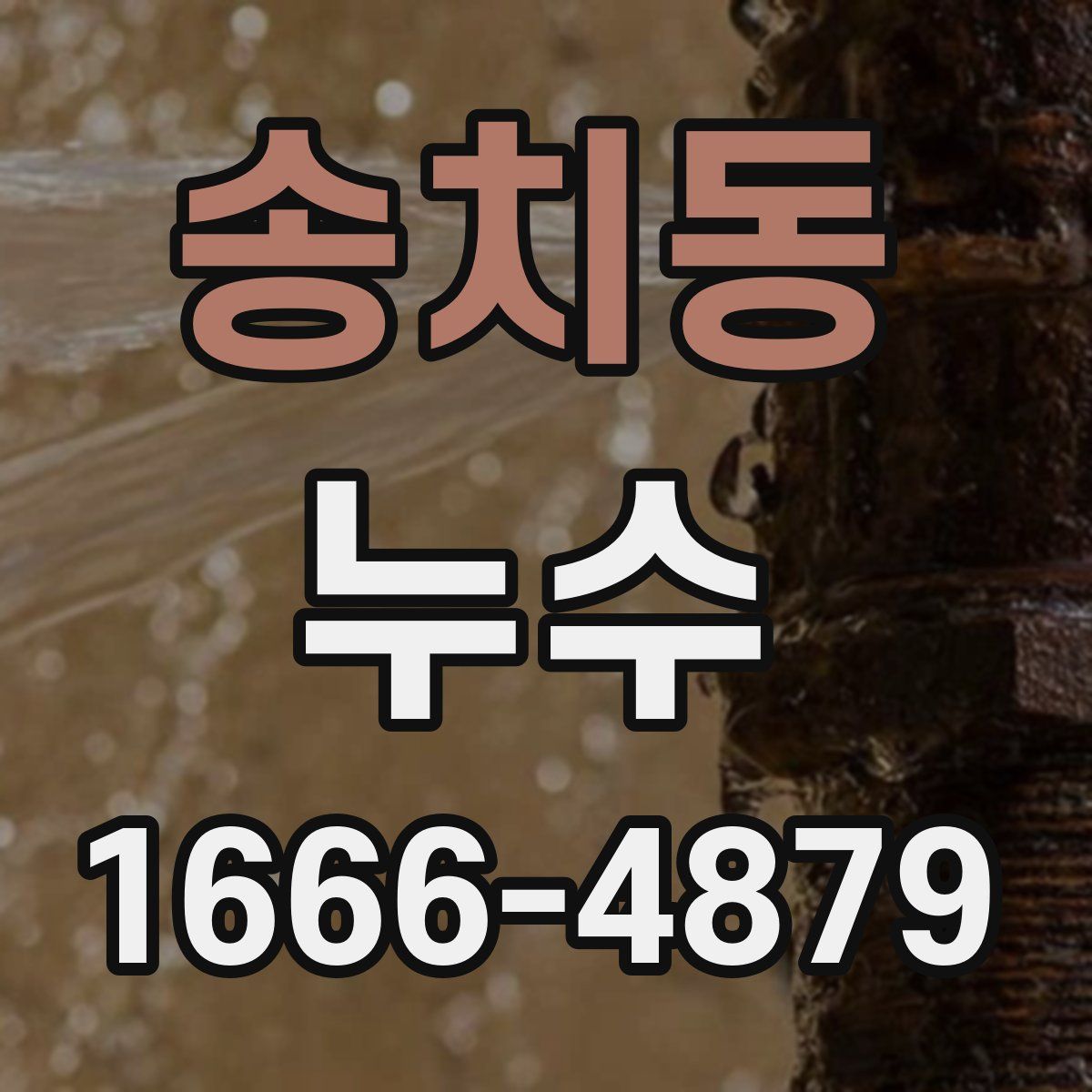 송치동 누수