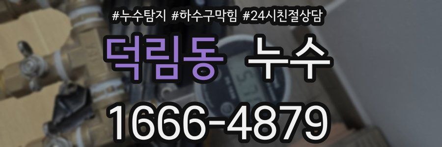 덕림동 누수