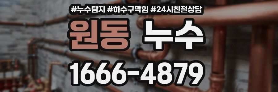 원동 누수