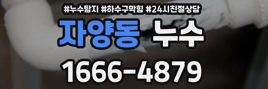 자양동 누수