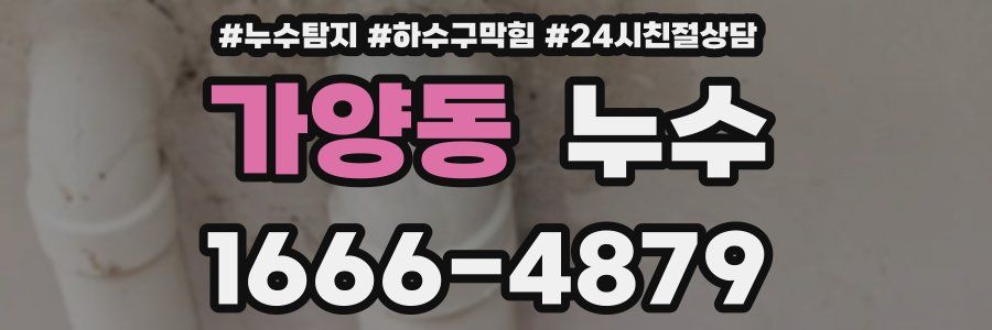 가양동 누수