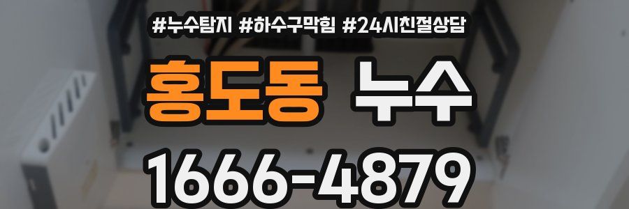 홍도동 누수