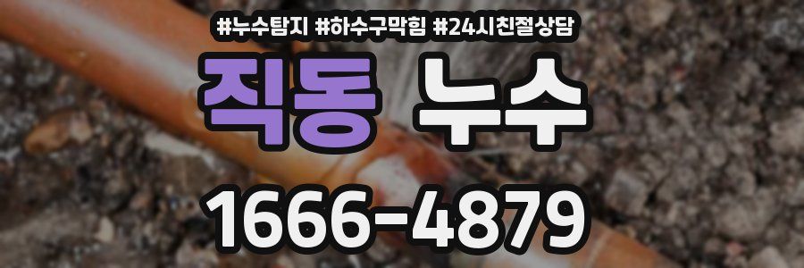 직동 누수
