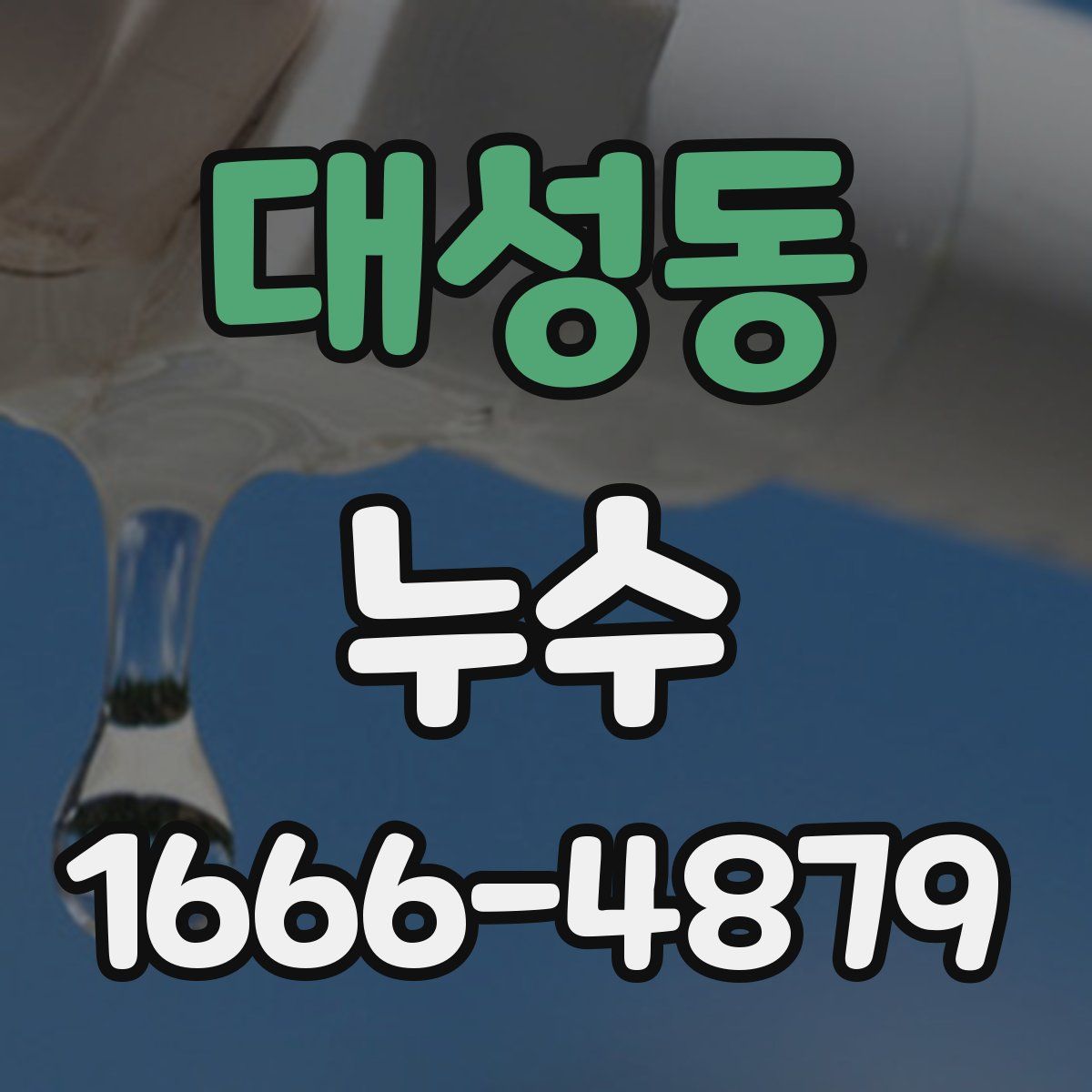 대성동 누수