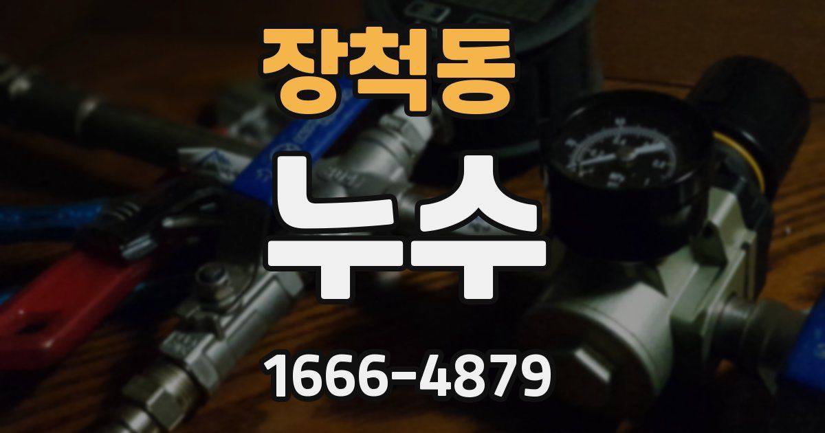 장척동 누수