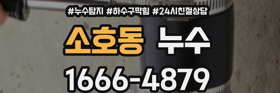 소호동 누수