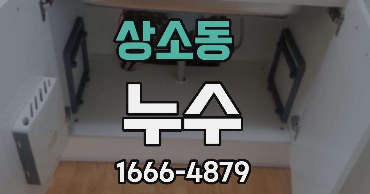 상소동 누수