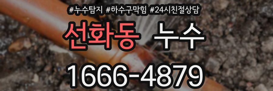 선화동 누수
