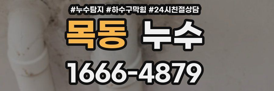 목동 누수