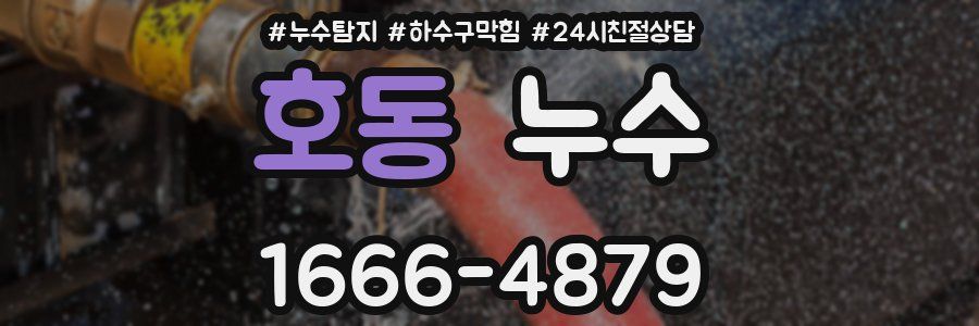 호동 누수