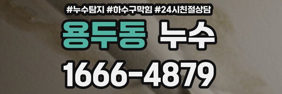 용두동 누수
