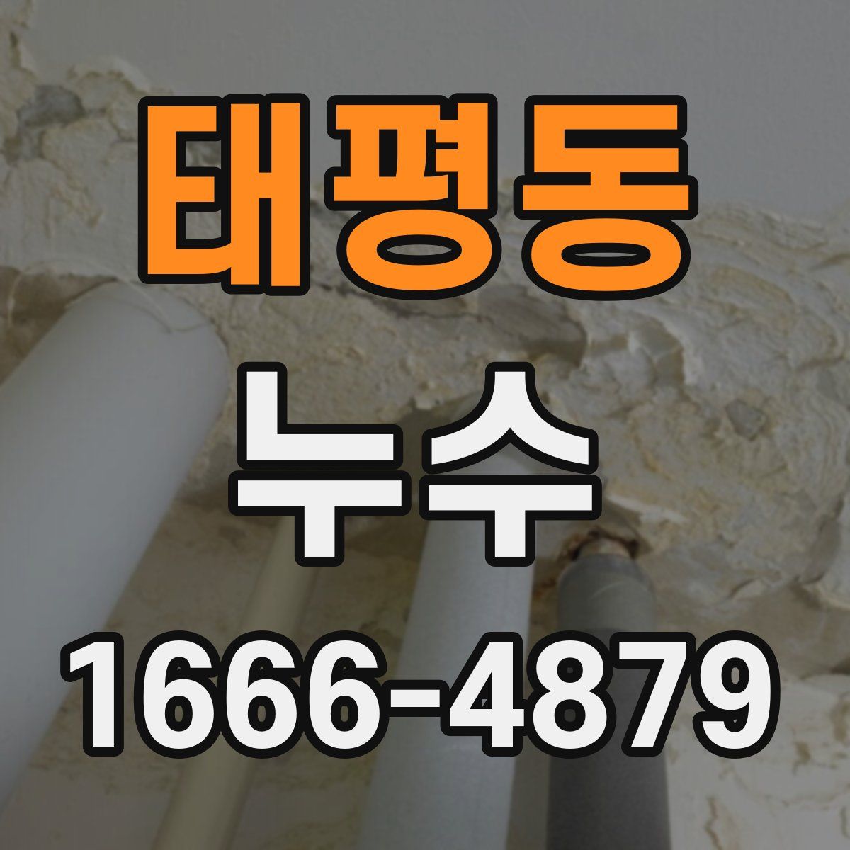 태평동 누수