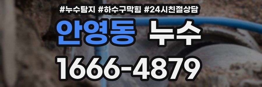 안영동 누수